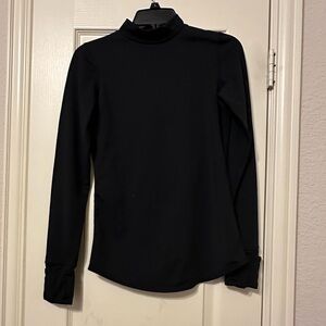 Women’s plain black turtle neck XS cuddl duds long sleeve shirt